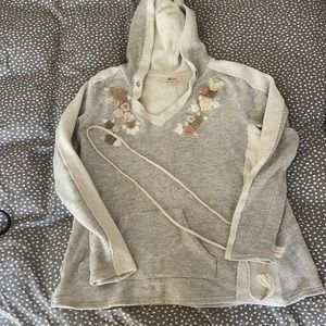 Style & Co Embroidered Sweatshirt